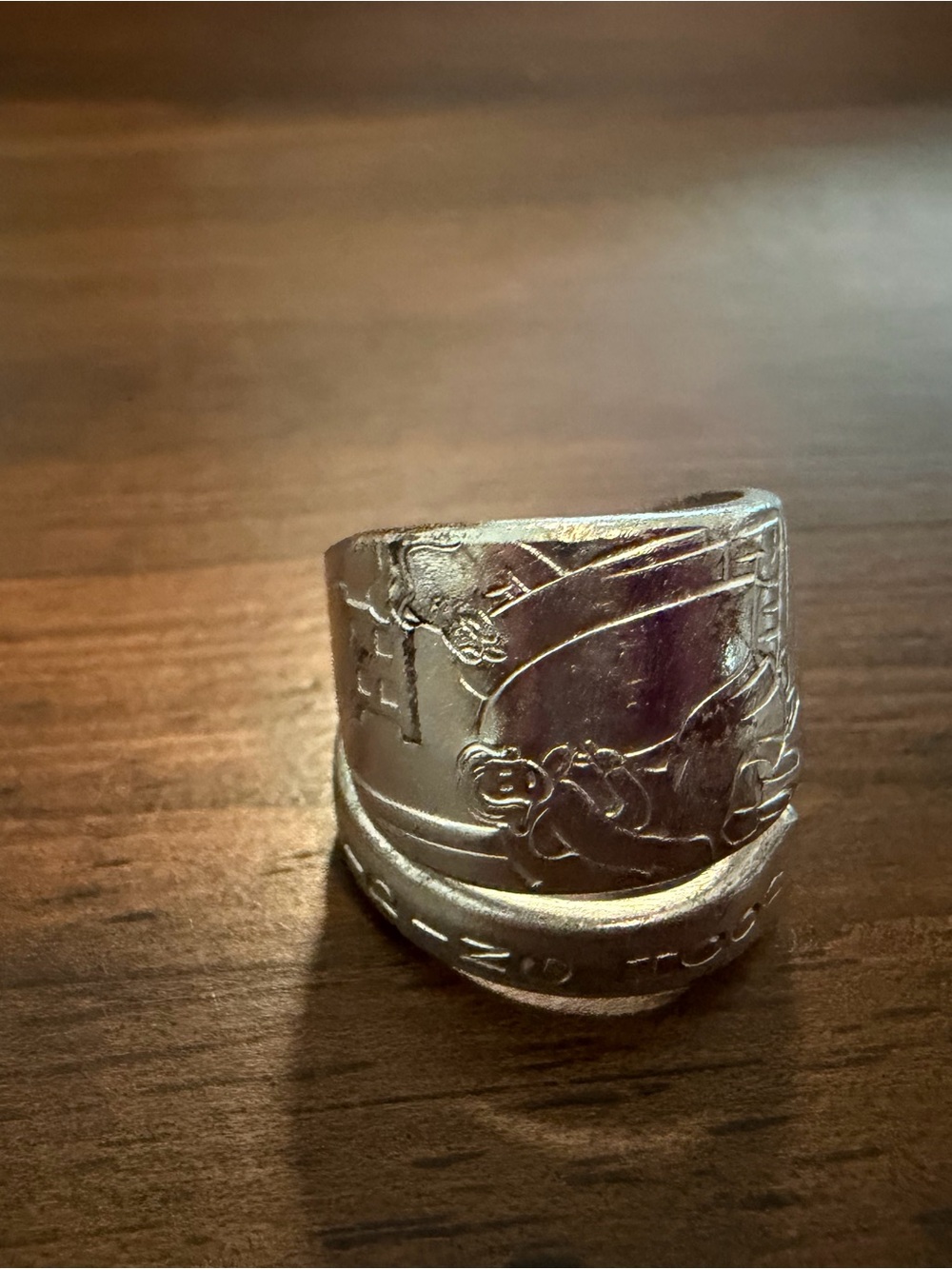 Red Riding Hood Spoon Ring - Picture 5 of 14